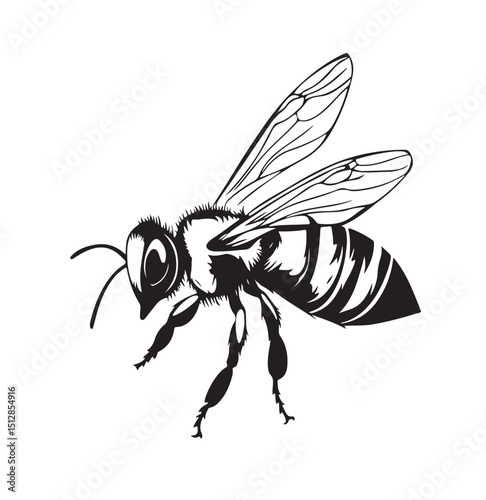 Drawing_of_Simple_Design_of_Bee