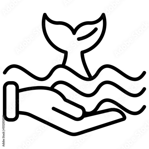 Save The Ocean Icon