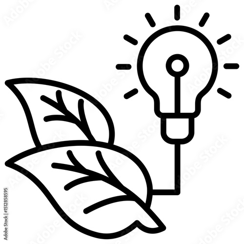Sustainable Energy Icon