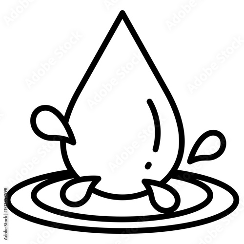Water Drops Icon