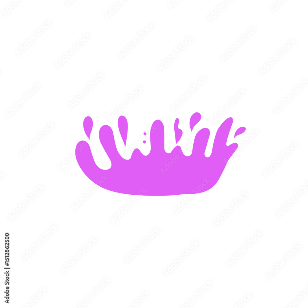 Obraz premium grape purple liquid vector