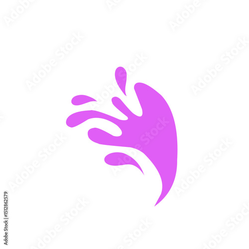 grape purple liquid vector