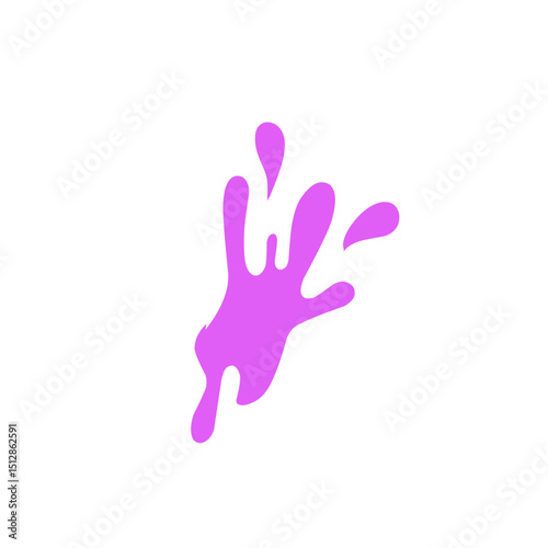 grape purple liquid vector