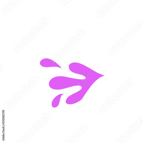grape purple liquid vector