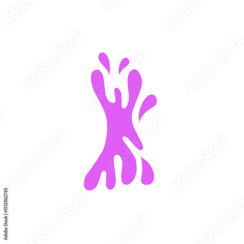 grape purple liquid vector
