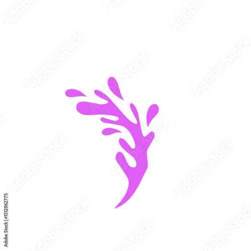 grape purple liquid vector