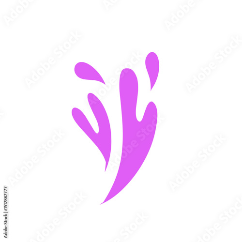 grape purple liquid vector