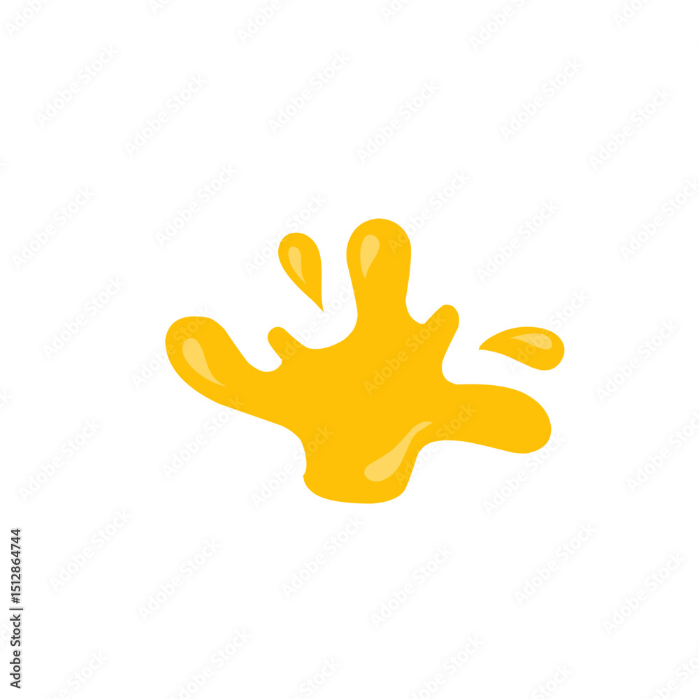 Obraz premium olive oil splash spill