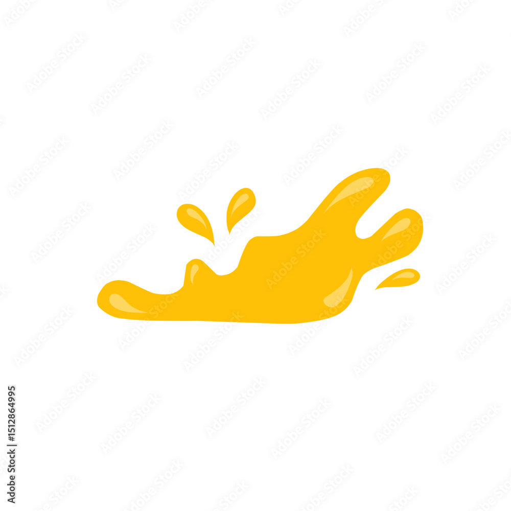 Obraz premium olive oil splash spill