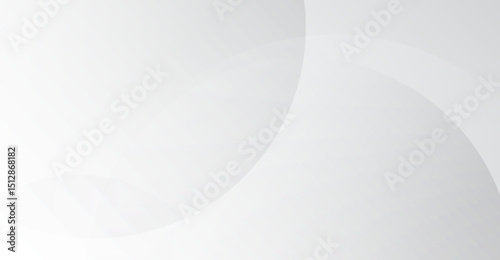 Sophisticated Light Gray Circle Gradient Background: A Modern Abstract Design with Elegant Rounded Shapes for Creative Projects and Digital Applications