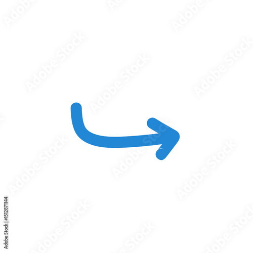 blue arrow icon