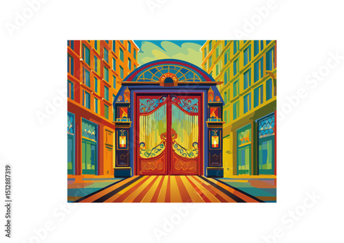 Steel Stiffened Doors: These doors have vertical steel channels welded to the inside of the steel skin for added strength and rigidity. They are commonly used in commercial and industrial settings whe