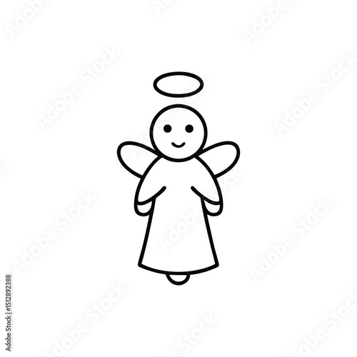 angel with heart