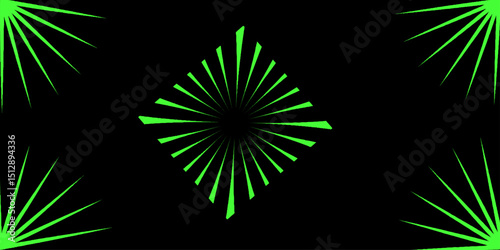 Abstract glow wavy sign on black background isolated. Brush mesh glow effect creative line art. Vector illustration EPS 10 for Vector illustration of colorful firecrackers on transparent background. 