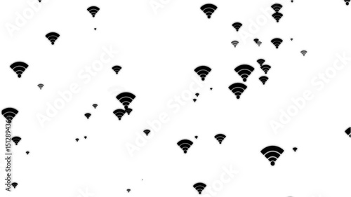 icon of wifi sign.Social Media, Social Network.