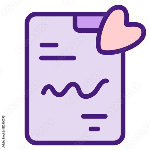 Letter Flat Icon