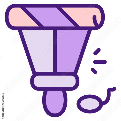 Trumpet Flat Icon