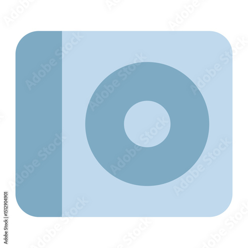 disc icon for illustration