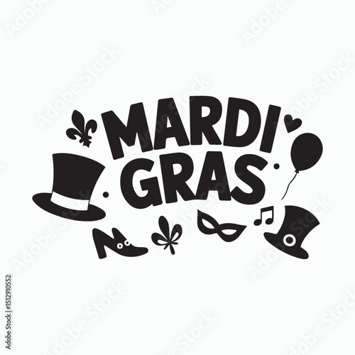 Mardi Gras Decorations: Fun and Festive Ideas Vector Illustration