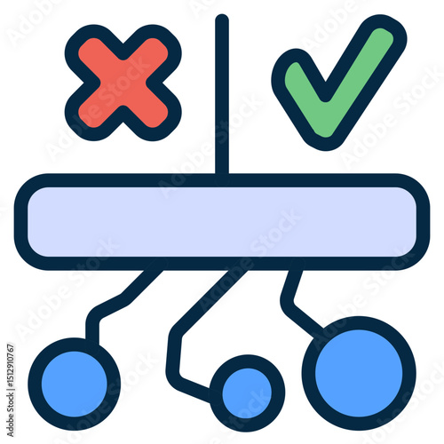 Trial Flat Icon