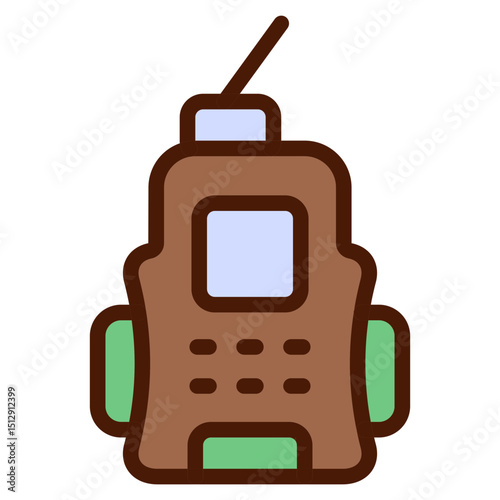 Walky Talky Flat Icon