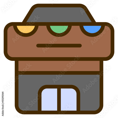 Brazil Restaurant Flat Icon
