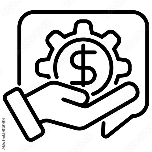 Expense Outline Icon