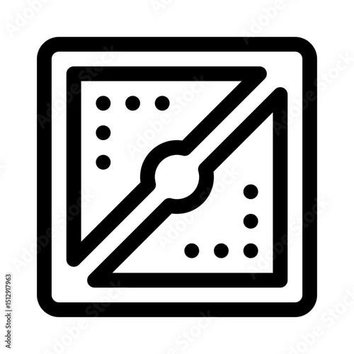 MOBA Game line icon