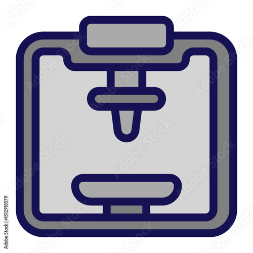 3D printer Flat Icon