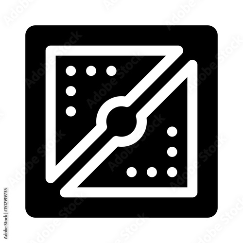 MOBA Game glyph icon