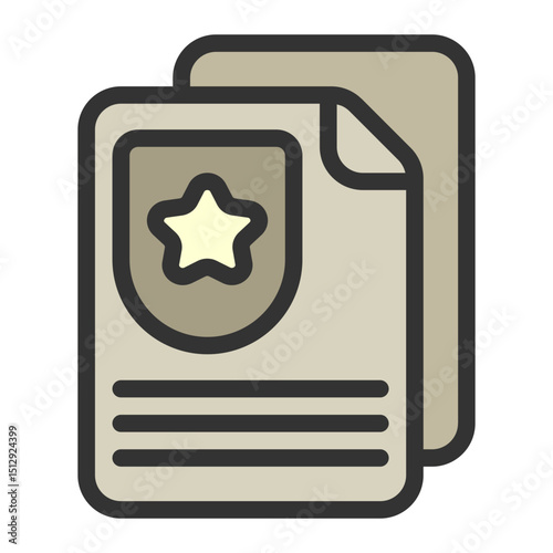 Badge pinboard Flat Icon