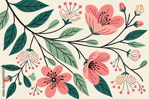 seamless floral pattern
