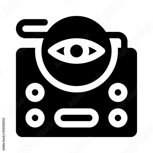 Keylogger glyph icon