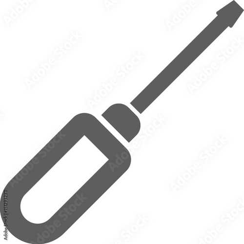 Simple Screwdriver Icon A Versatile Tool for DIY and Repair Projects