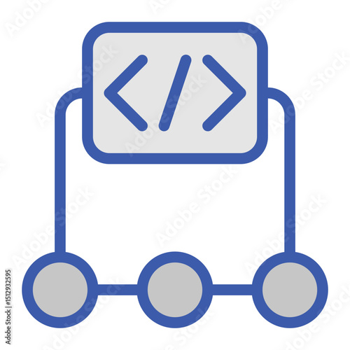 Algorithm Flat Icon