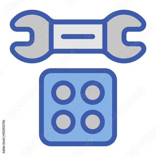 Hyperparameter Flat Icon
