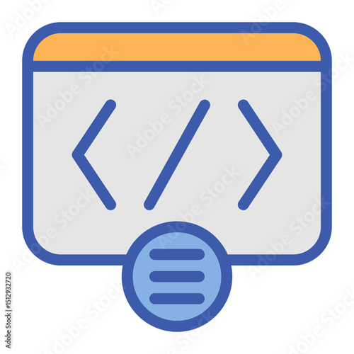 Jupyter Notebook Flat Icon