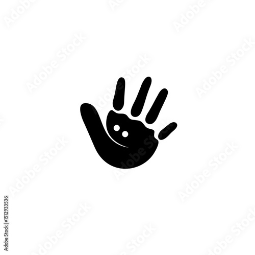 Father Day hand silhouette 