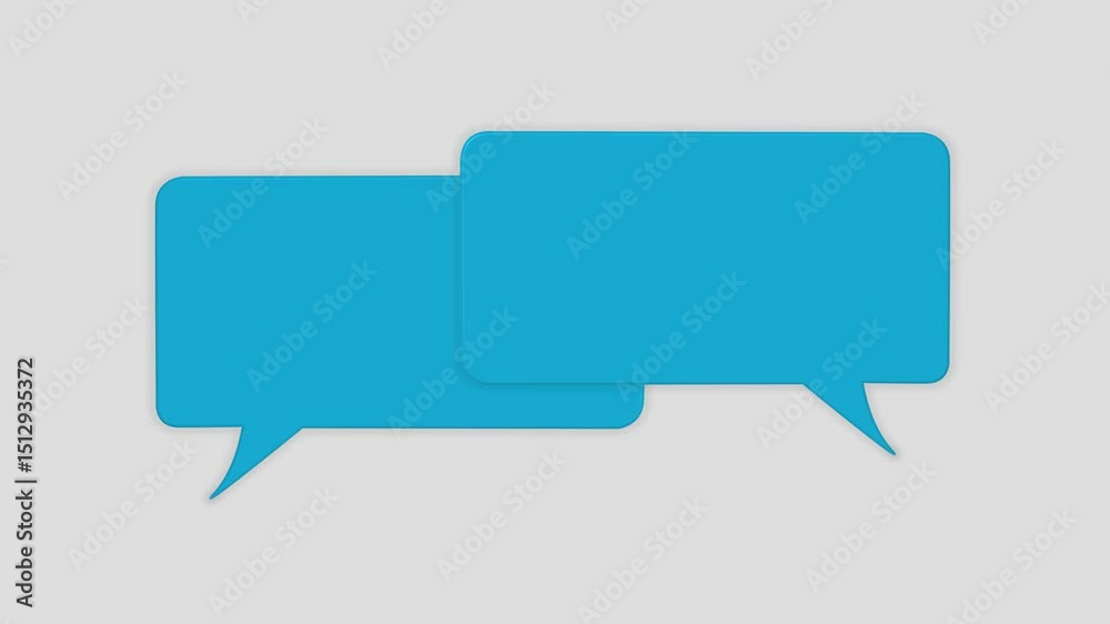 Blank text quote bubble display for text. Speech Bubble Animation. 3d Animation speech bubble. Communication copy space concept.
Blank text quote bubble display for text. Speech Bubble Animation. 3d Animation speech bubble. Communication copy space concept.