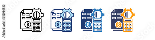 Management Icon Set Multiple Style Collection