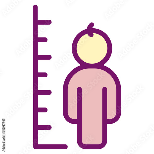 Child growth Flat Icon