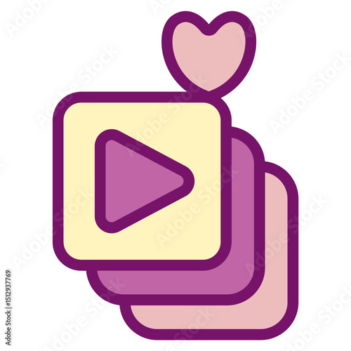 Compilation moment Flat Icon