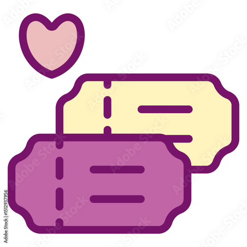 Ticket Flat Icon