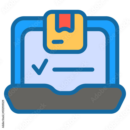 Order package Flat Icon
