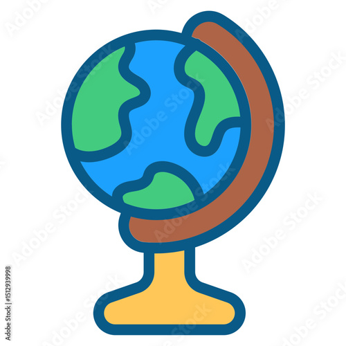 Globe Flat Icon