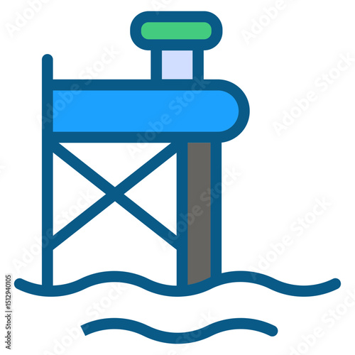 Port Flat Icon