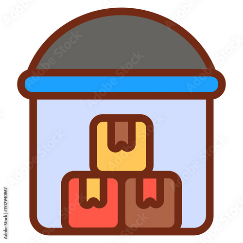 Storage Flat Icon