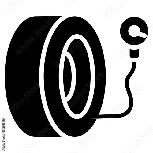 Pressure glyph icon