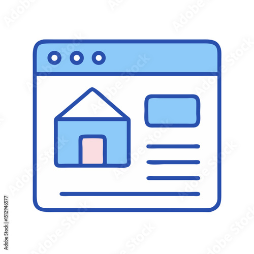 home page user interface icon design