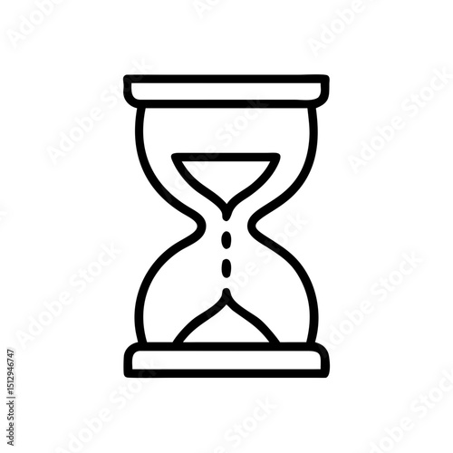 hourglass waiting loading icon design